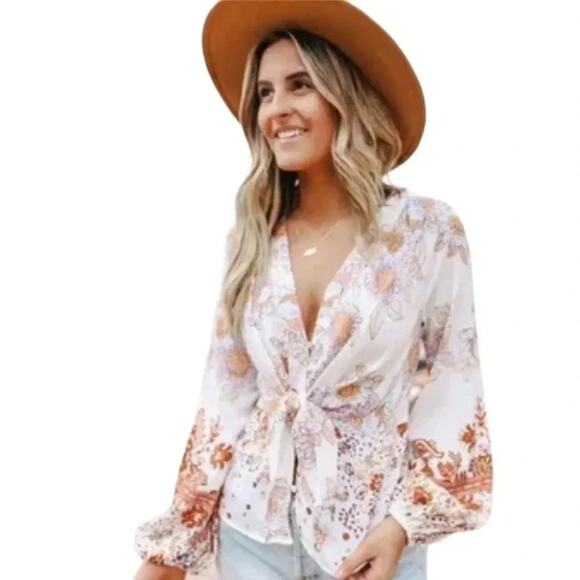 FREE PEOPLE Run Free Tunic in Ivory Size S - Picture 3 of 10